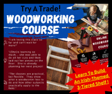 Woodworking Course: Build A 3-Tiered Shelf For Homeschool 