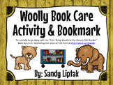 Woolly Book Care Activity & Bookmarks