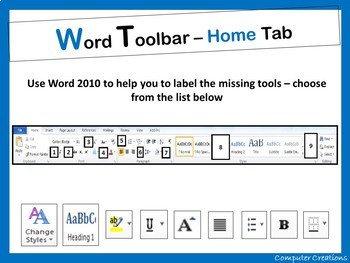 word toolbar missing