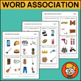 Word Association Task Cards Bundle!