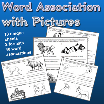 Preview of Word Association with Pictures