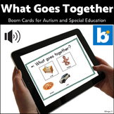 Word Associations Speech Therapy BOOM™ Cards What Goes Tog