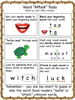 Preview of Word "Attack" Strategies for Decoding