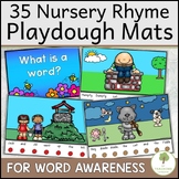 Word Awareness Nursery Rhyme Activities - Phonological Awa