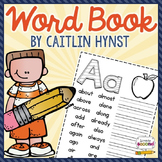 Word Book {Personal Spelling Dictionary}