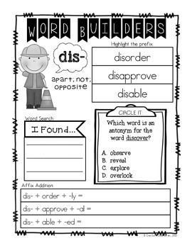 word builders prefix enrichment by one extra degree tpt