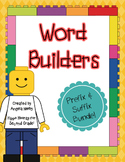 Word Builders: Prefix and Suffix BUNDLE