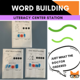 Word Work- Word Building- CVC/CCVC/CVCC Words