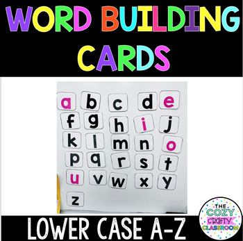 Preview of Word Building Cards