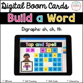 Word Building Digital Boom Cards: Digraphs