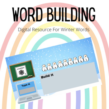 Preview of Word Building Google Slides Digital Resource