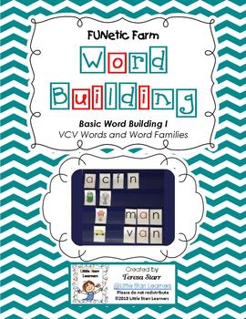 Preview of Word Building I - Word Families - for Literacy Centers