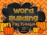 Word Building - Making Words Printables