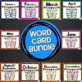 Word Card/Word Wall BUNDLE