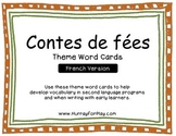 Word Cards - Fairy Tales (French)