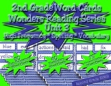 Word Cards for Unit 3 Wonders Reading Series 2nd Grade