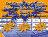 Word Cards for Unit 4 Wonders Reading Series 2nd Grade