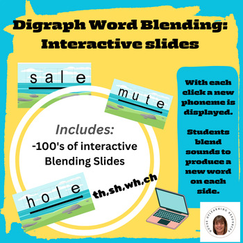 Preview of Word Chain Reading With Digraphs (sh, ch, th)