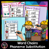 Word Chains - Phoneme Substitution