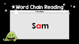 Word Chain Reading VC, CVC - Science of Reading Aligned