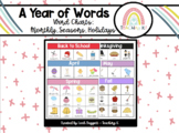 Word Charts for a Year: Work on Writing, Writer's Workshop