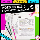 Word Choice Figurative Language 6th Grade Reading Comprehe
