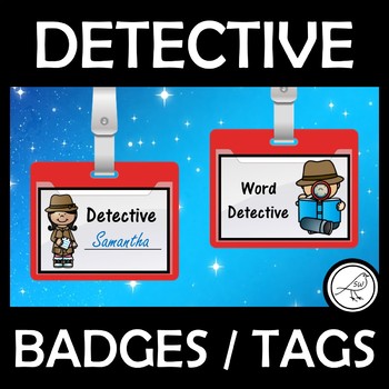 Preview of Word Detective Badge