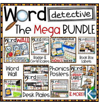 Preview of Word Detective Mega Bundle