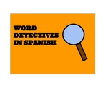 Word Detective Missions in Spanish