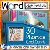 Word Detective Phonics Goal Cards