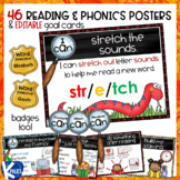 Word Detective Reading and Phonics Strategy Posters and Go