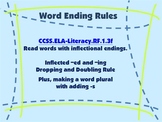 Word Ending Rules