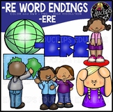 Word Endings –ERE Clip Art Bundle {Educlips Clipart}
