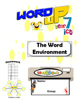 Preview of Word Environment FULL Student Workbook Year 6, Grade 6, Year 7, Grade 7,