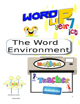 Preview of Word Environment Teacher Workbook Solutions Year 6, Grade 6, Year 7, Grade 7,