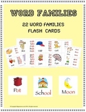 Word Families - 22 Flashcards ( Set # 1 )