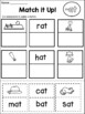 CVC Word Family Worksheets (AT Family) by Dana's Wonderland | TpT