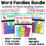 Word Families Booklets Bundle