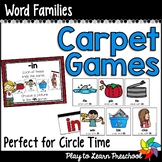 Word Families Carpet Games