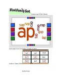 Word Families Centers and Worksheets
