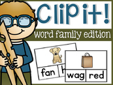 Word Families: Clip it!