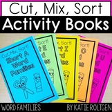 Word Families Cut, Mix, Sort Books