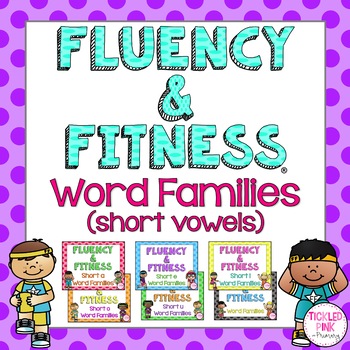 Preview of Word Families (Short Vowels) Fluency & Fitness® Brain Breaks
