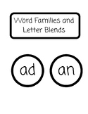 Word Families & Letter Blends (an & ad)