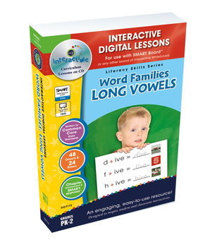 Preview of Word Families: Long Vowels - MAC Gr. PK-2