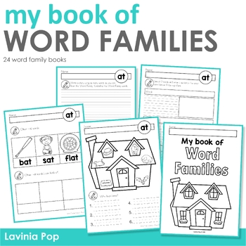 Preview of My Book of Word Families