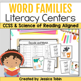 Word Families Phonics Centers - Word Family Activities