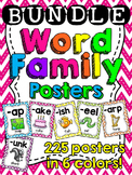Word Families Posters BUNDLE (Phonics Posters) - Great for