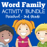 Word Family Families | Preschool Kindergarten 1st 2nd Grad