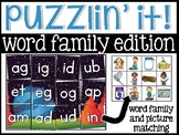 Word Families Puzzlin' It